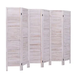 Wood-plastic Carved wooden screen room divider