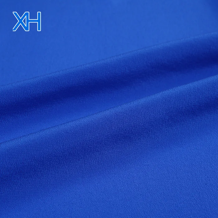 
Low Minimum Wholesale Crepe Fabric Chinese Silk by the Yard by Xinhe Textiles 
