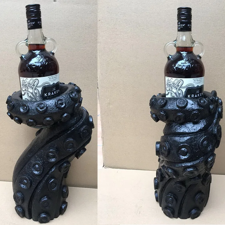 Novelty octopus tentacle wine holder for promotion