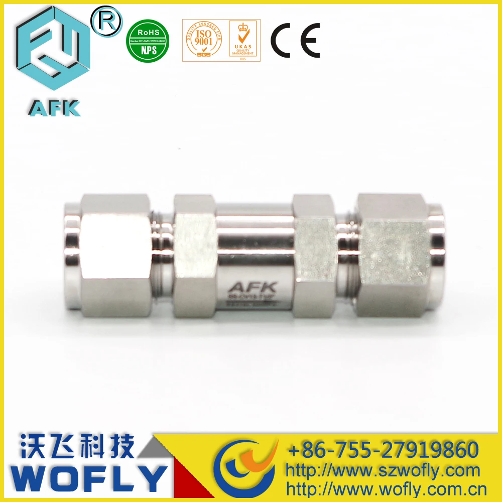 Пружинный газовый мини-обратный клапан высокого давления