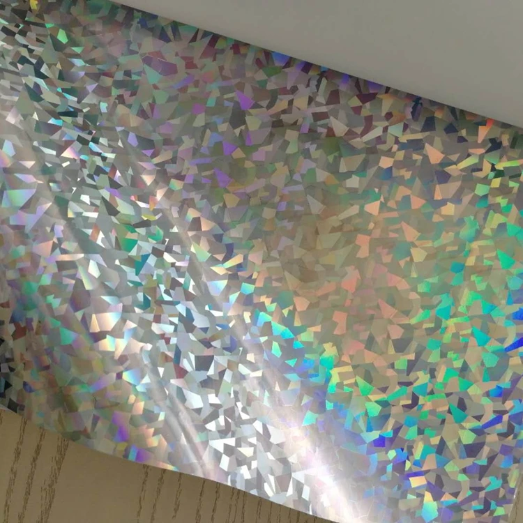 metallized paper colored metallic and holographic paper