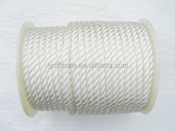 3-strand Pp/nylon/polyester Rope PP / Polypropylene Dongtalent 3/4 Strands 3mm-60mm High Tenacity CN;SHN Hinge Free
