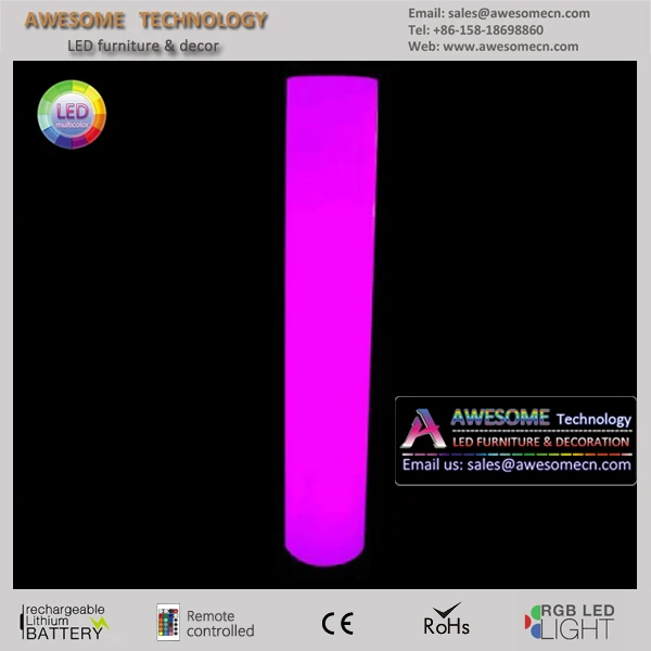 Wedding Party Decor Led Ornaments Pillar