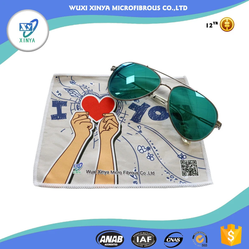 Lowest price streak free microfiber cleaning cloth for glasses