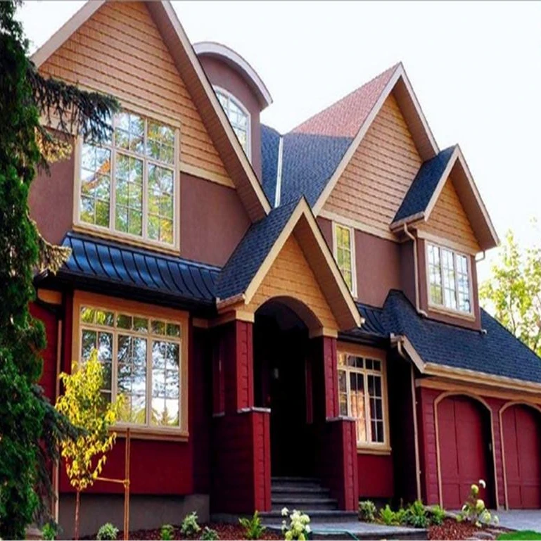 
Modern fireproof sandwich panel 70 square meter 4 bedroom prefab duplex tiny house for europe 