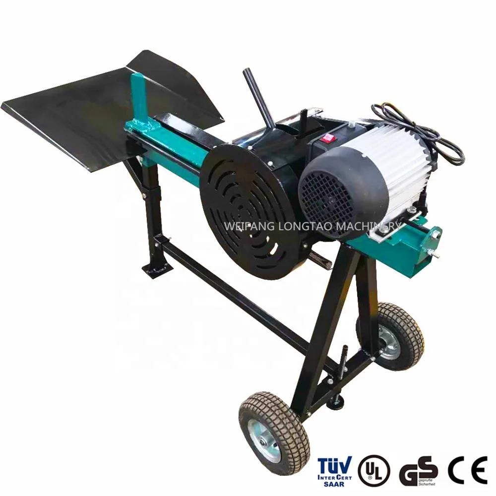 Factory directly electric fast speed 8 ton wood log splitter with ce