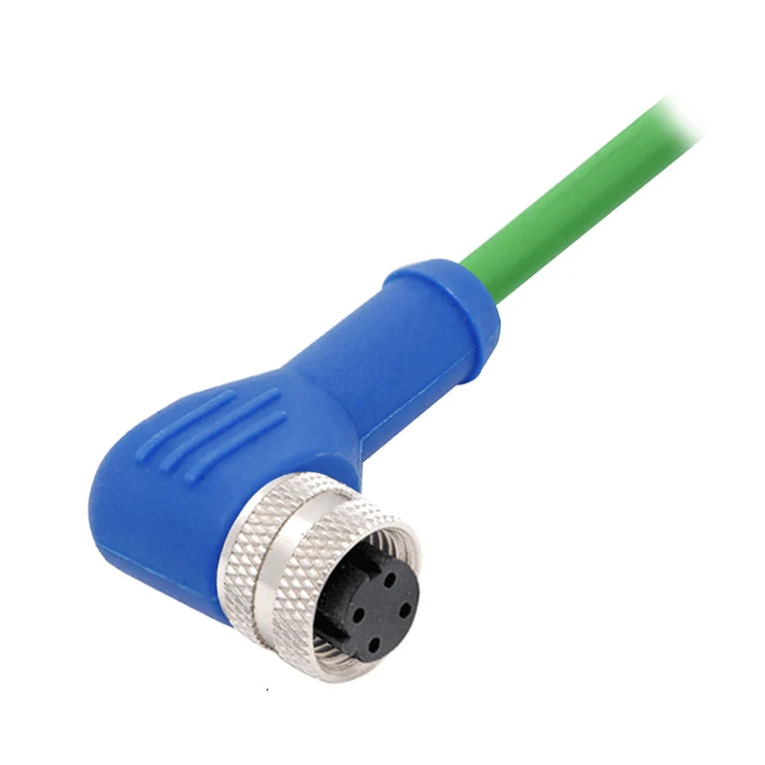 M12 sensor cable connector with wire connector cable 4pin 5pin