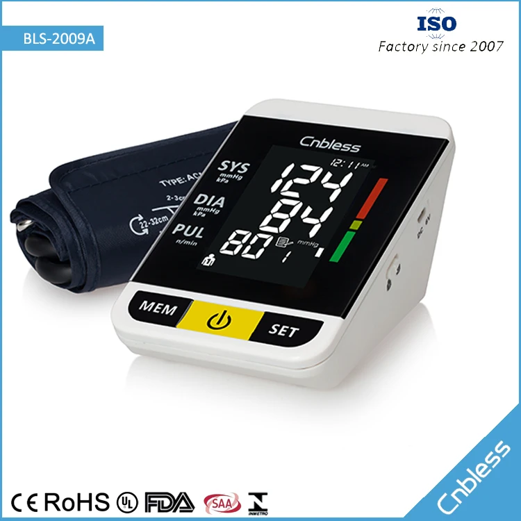 Blood Pressure Monitor BLS-2009A CE,Rohs EMC Approved Blood Pressure Sensor