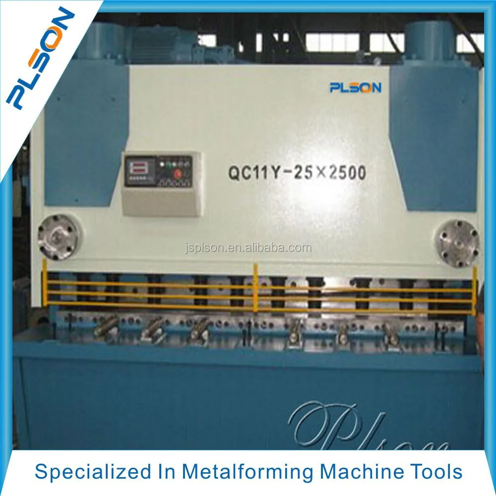 Shearing machine, QC11Y/K-6*2500 Hydraulic guillotion shear