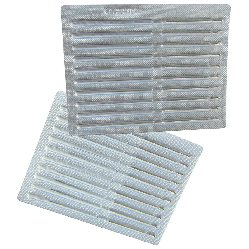 Одноразовые Стерильные иглы для иглоукалывания huanqiu с направляющими трубками для стимуляции серебра