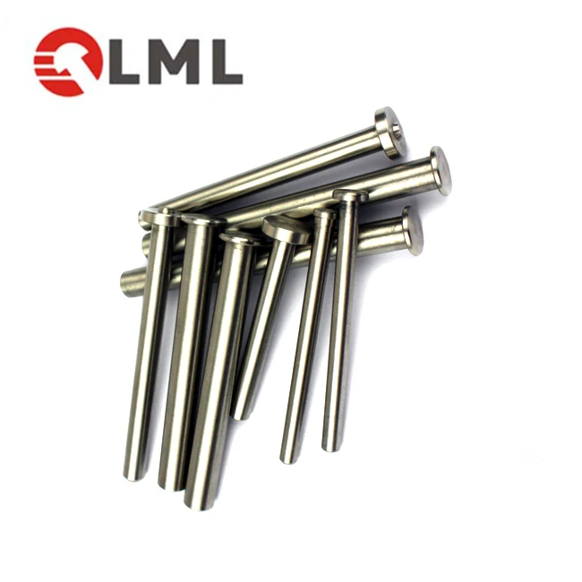 Оптовая продажа подшипник с плоской головкой прямой штифт из стального материала