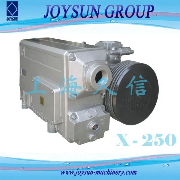 1 # 250000L/ч 7.5HP X-250 Маслосмазываемые Электрический привод воздушного всасывание одноступенчатый пластинчато-роторный вакуумный