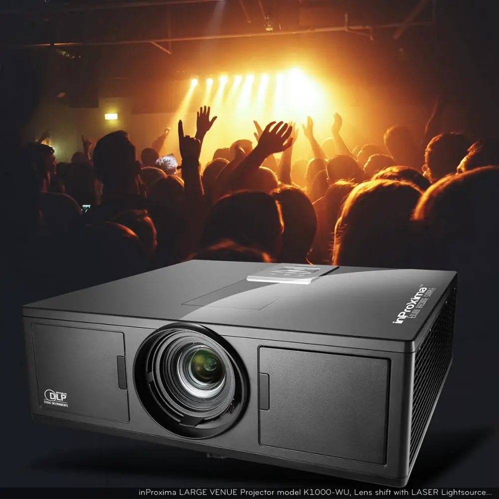 Inproxima Latest Laser 4K Projector Home Theater, K1000-WU, 8500 Lumen High Brightness Projector with FHD 1200P