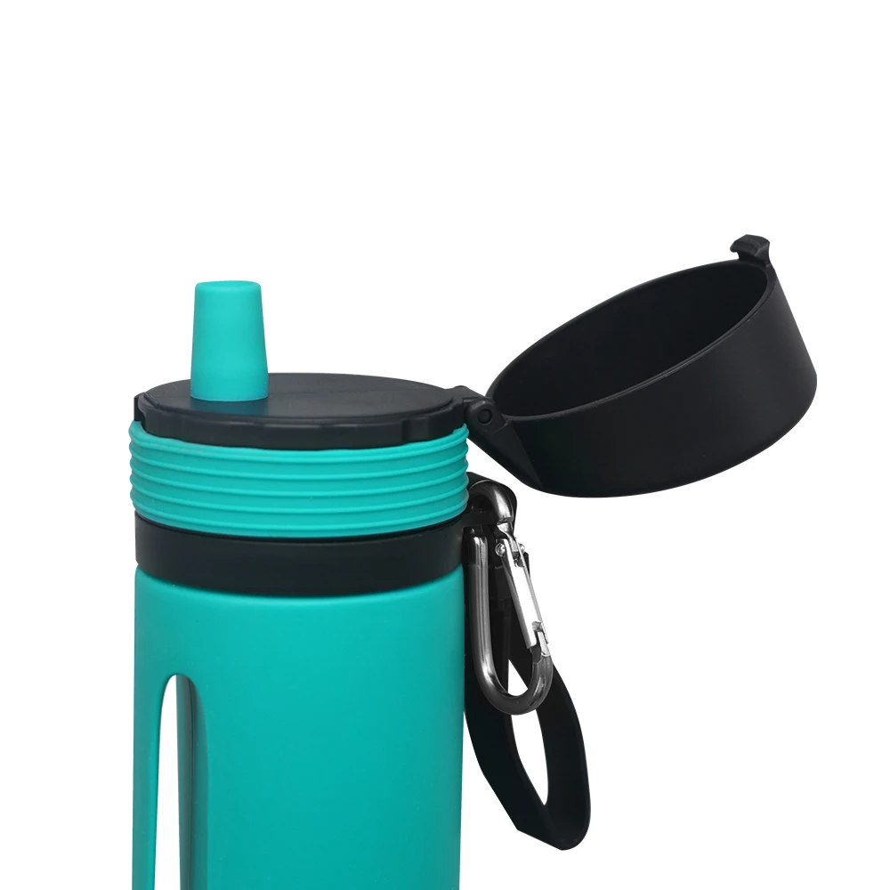 Hot Sale Sport Recycle Collapsible Foldable Silicone Water Bottle