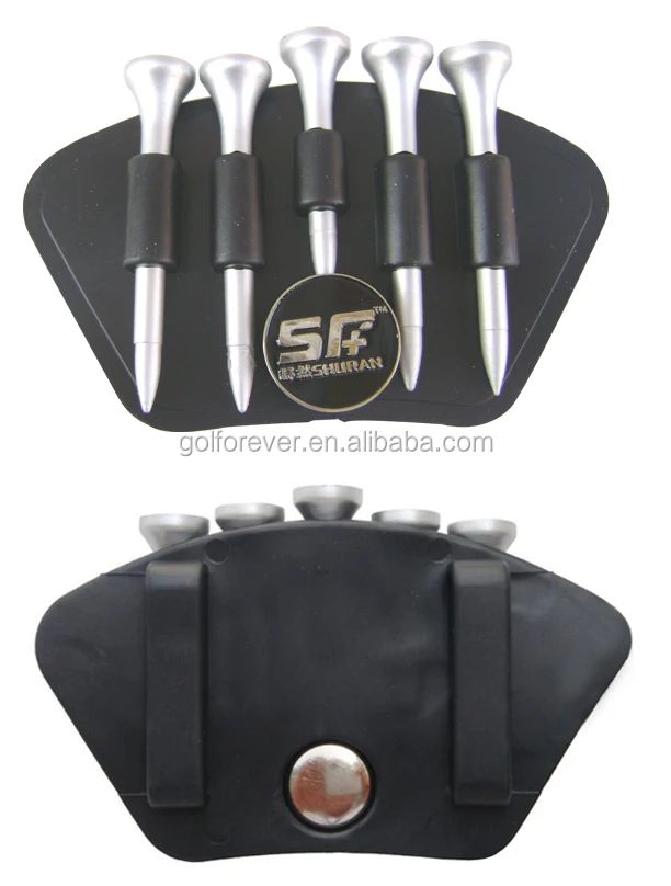 golf tee carrier & brand golf tee caddy holder