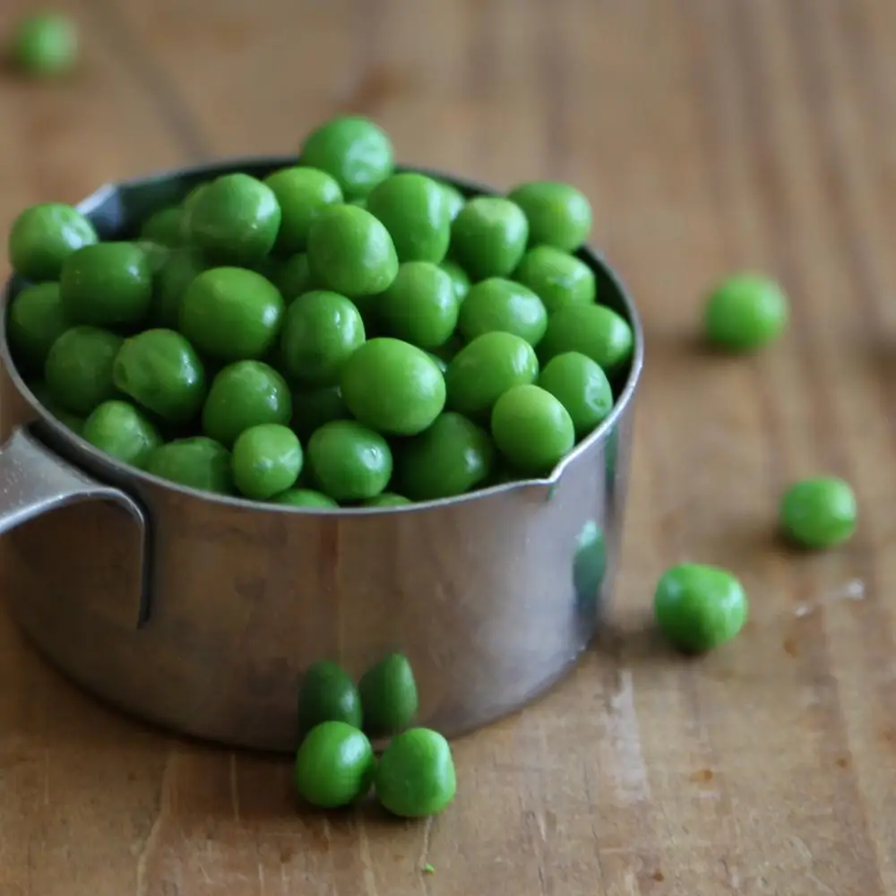 
advanced equipment pass BRC best-selling bulk frozen green peas 