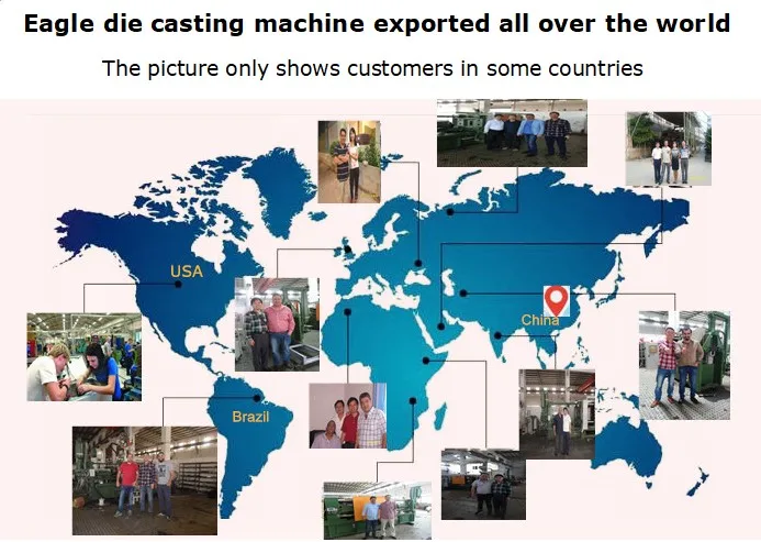 Aluminum die casting machine process by Die Castings China