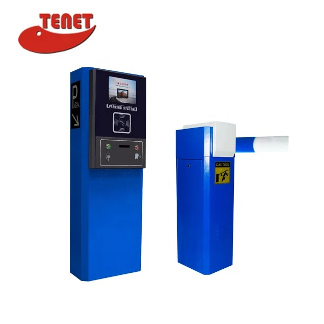 Auto Pay Car Parking System Vehicle Barrier Gate System