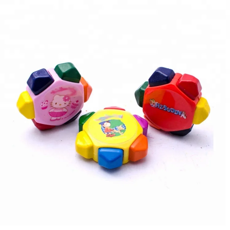 tire crayons windmill shape crayon plastic crayons for children in box