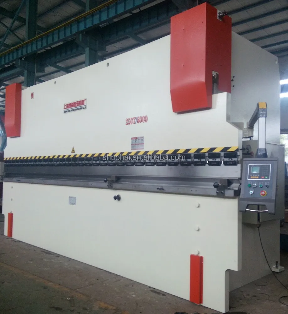 Большая сверхмощная листогибочная машина 6000 тонн X CNC/NC листогибочный станок с DA41