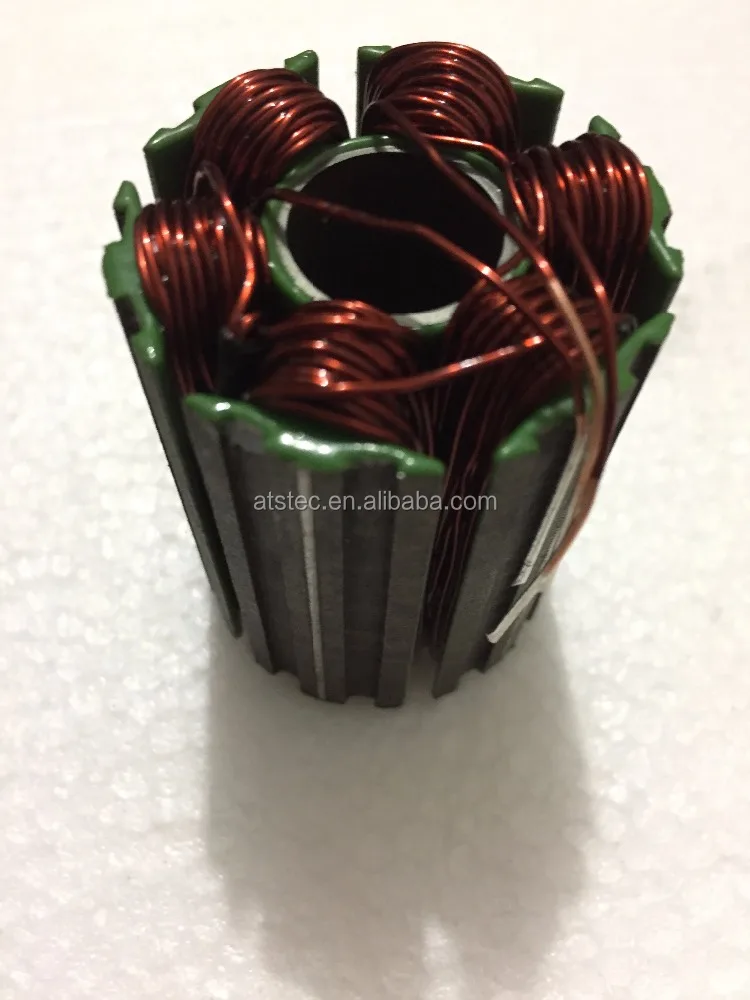 
dc motor laminated core stator 