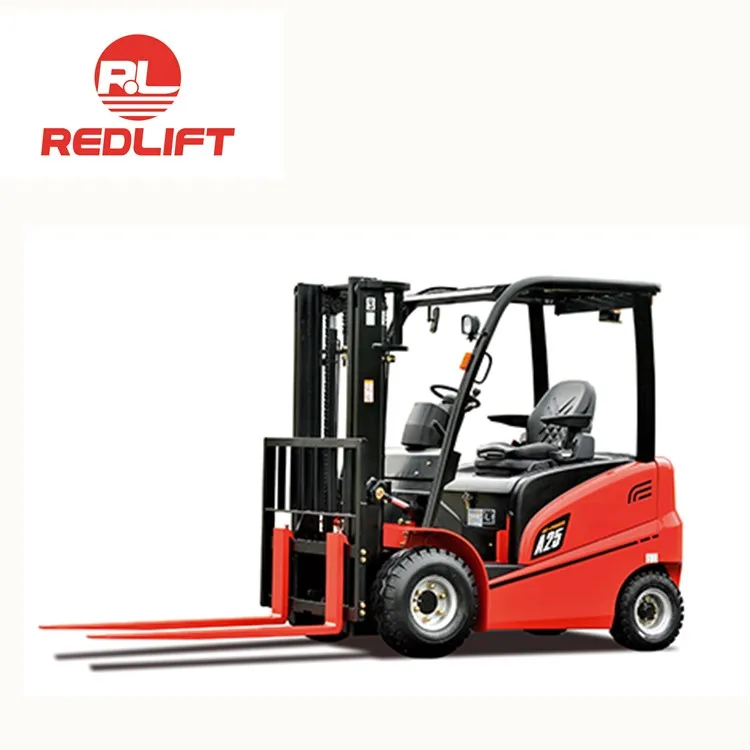 RED-LIFT 2.0ton/2.5ton  AC/DC  4wheel electric forklift truck battery forklift