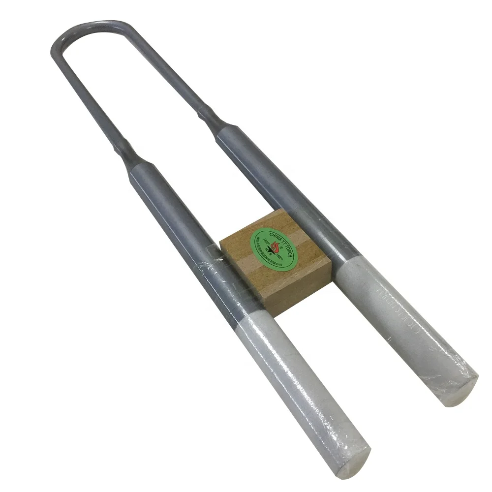 gas furnace molybdenum disilicide  mosi2  heating element threaded