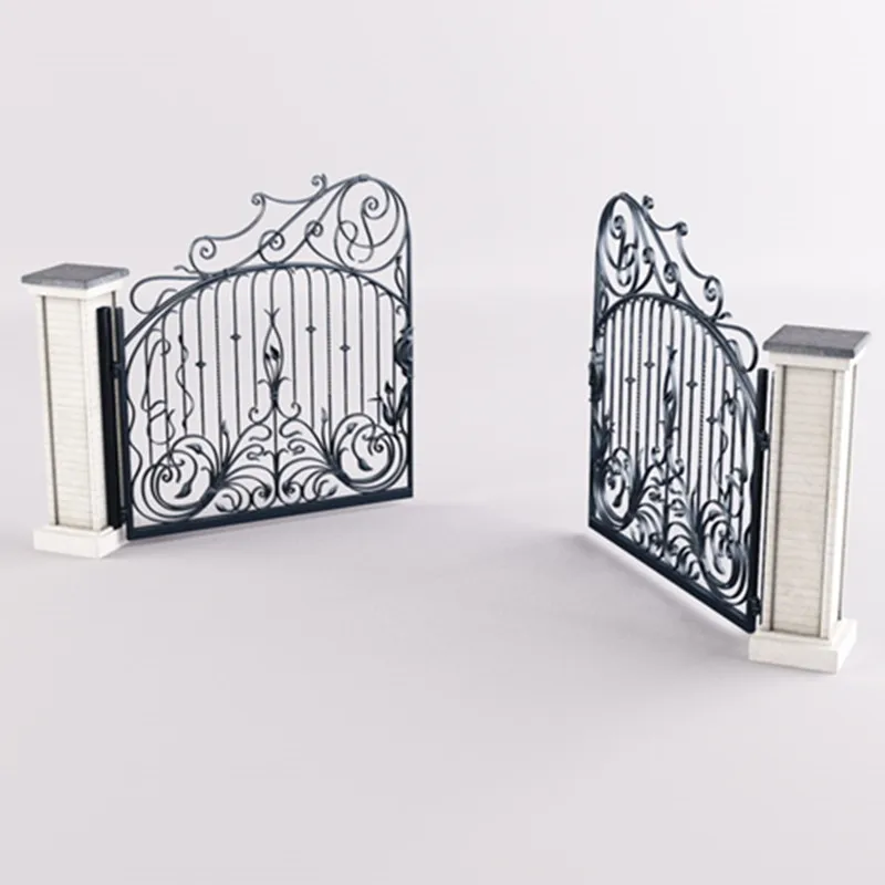 Cheap Modern Wrought Iron Indian House Latest Main Gate Designs