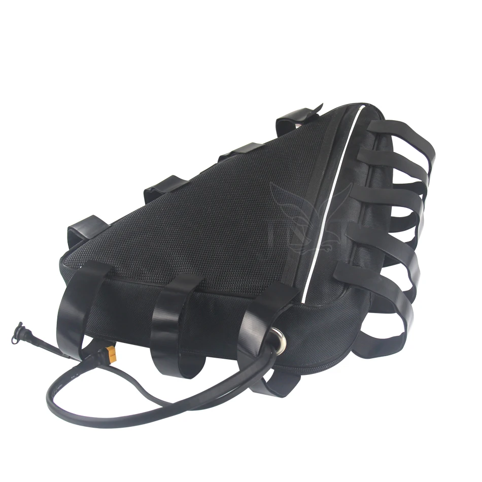 Superior quality  ebike  tube 72v triangle battery pack 21AH lithium battery
