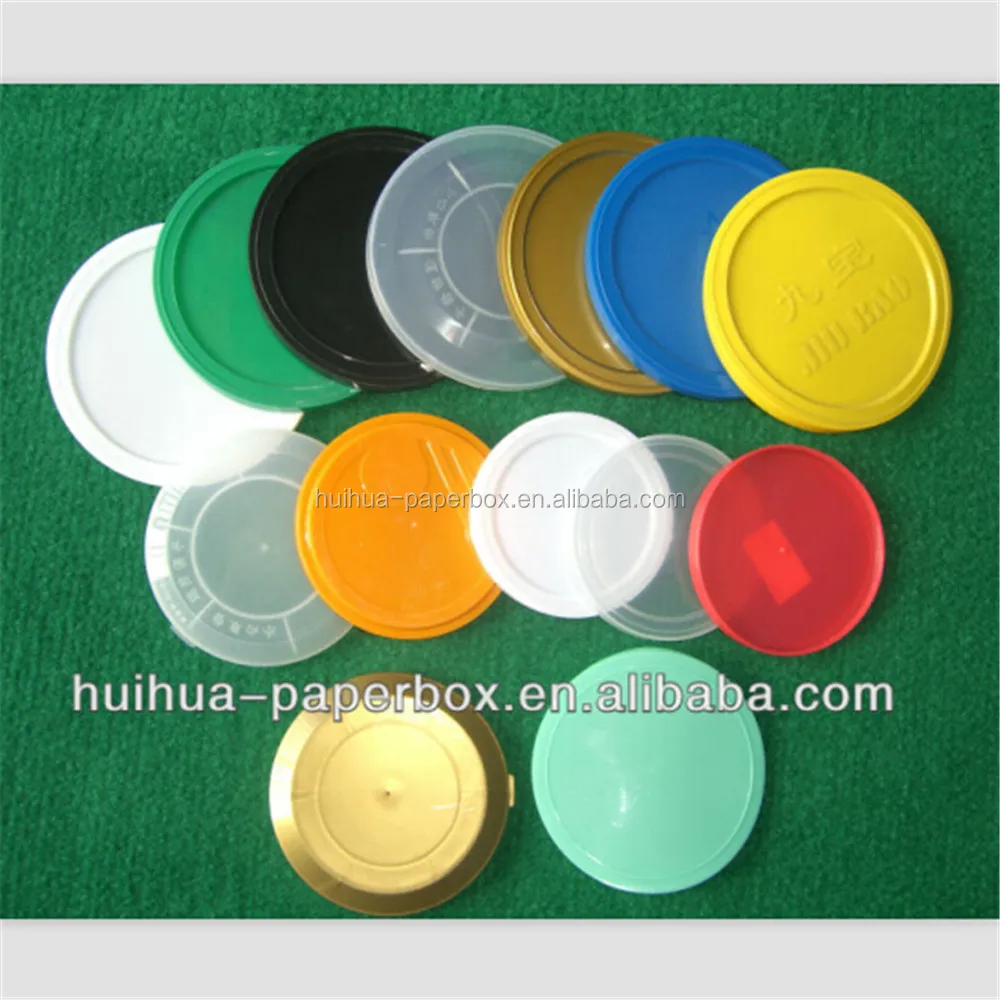 
Customized plastic bottle cap for paper/plastic /tin cans 