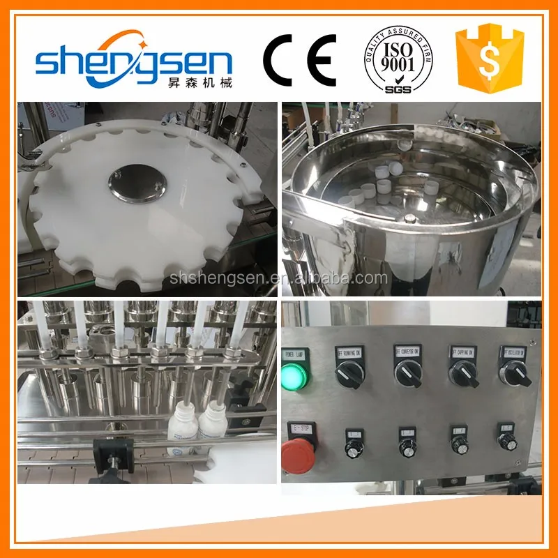 Производственная линия для дополнительного заполнения машина для вязкой жидкости