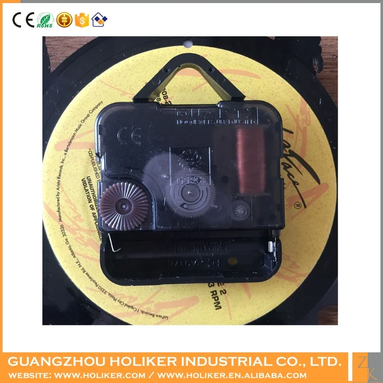 black vinyl record LP CD wall clock with popular style decorative