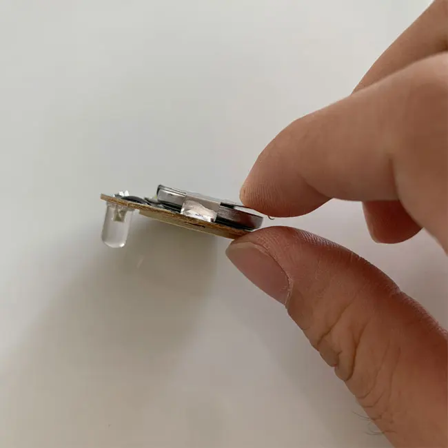 fashion high brightness led light headgear mini flat led lights for crafts flashing led light