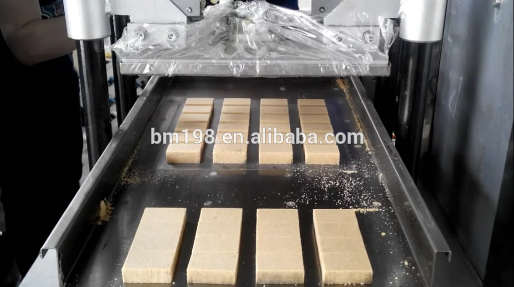 Automatic powder cookie cake green bean pastry forming equipment small polvoron making press machine price for sale