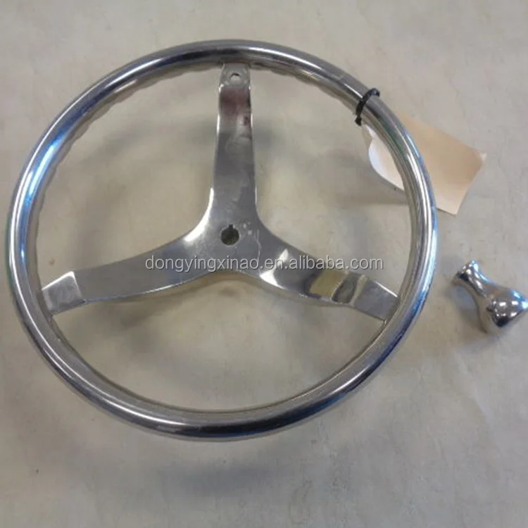 
Hot Sale Stainless Steel Boat Steering Wheel 