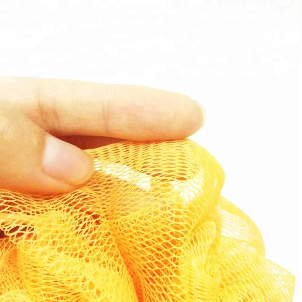 Wholesale High Quality Mesh Loofah Bath Sponge Material