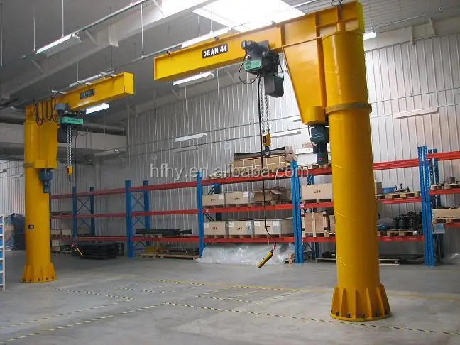 Jib crane/180 degrees, 360 degrees rotating cantilever crane 500kg