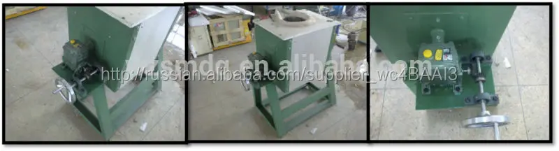 5kg scrap steel induction melting furnace