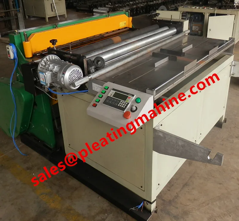 Фильтрующая сетчатая роликовая машина для воздушных фильтров