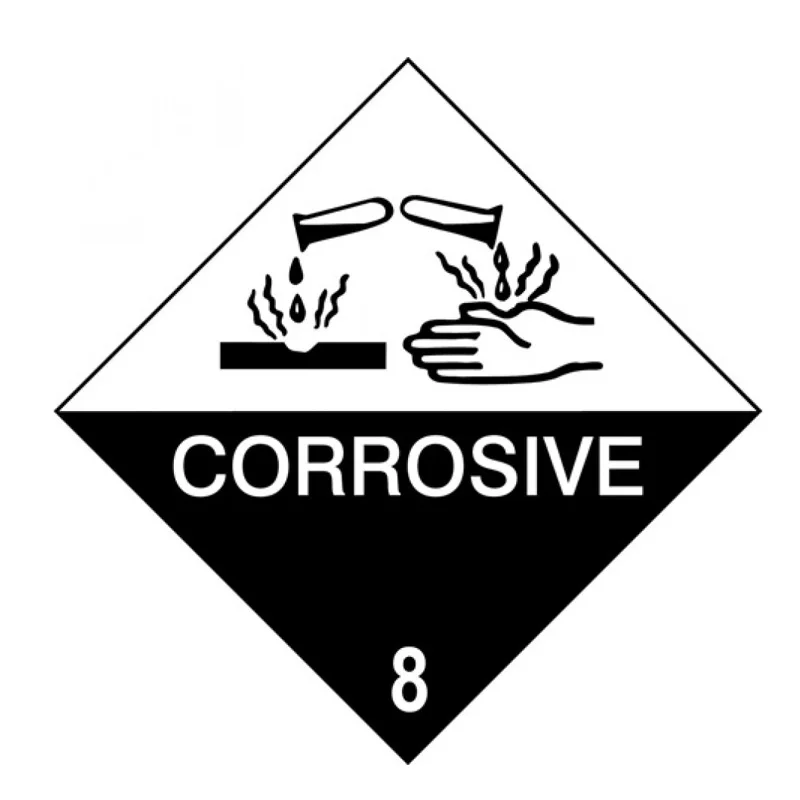 Hot sale high quality dangerous goods label sticker