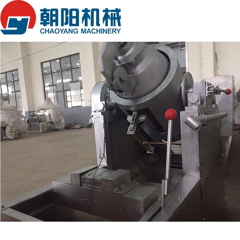 Larger-scale air flow puffing machine for soybean,corn,rice wheat and other grains