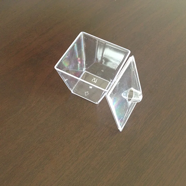 Cheap Popular Disposable Small Square Plastic Bowl with Lid