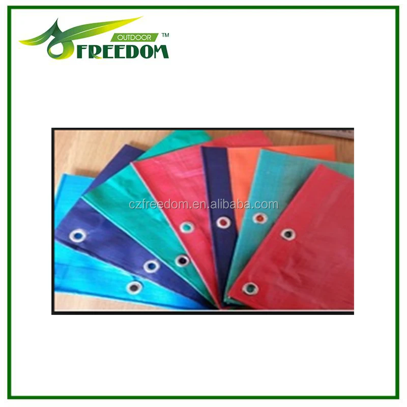 PE coated fabric tarpaulin for truck cover