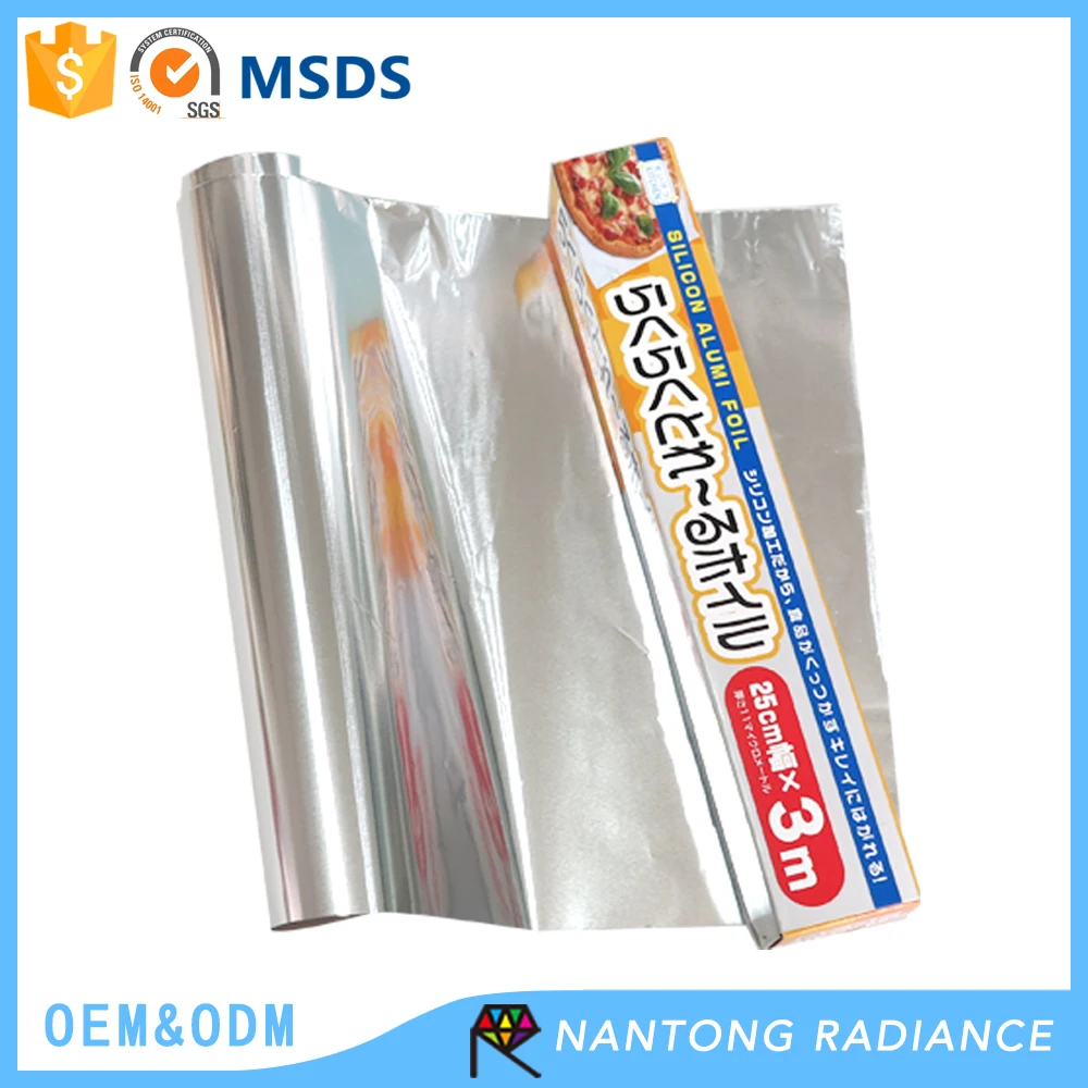 25 см * 3 м рулон силиконовой бумаги для упаковки продуктов