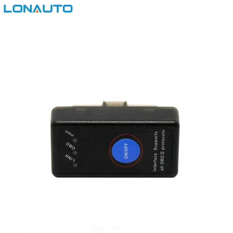 Мощность Переключатель ELM 327 версия OBDII forAndroid автомобиля средства диагностики Супер Мини elm327 bluetooth сканер obd2