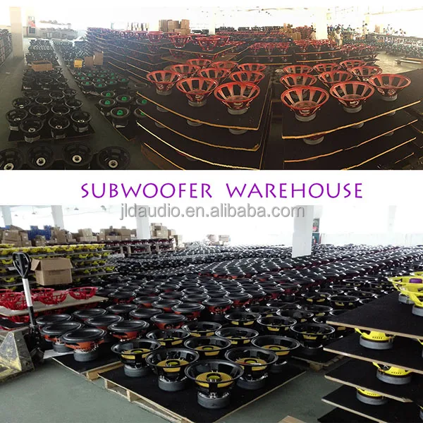 Made In JLD 24 Inch High SPL 4 PCS Magnet Subwoofer With 3500W RMS Speaker For Car Audio