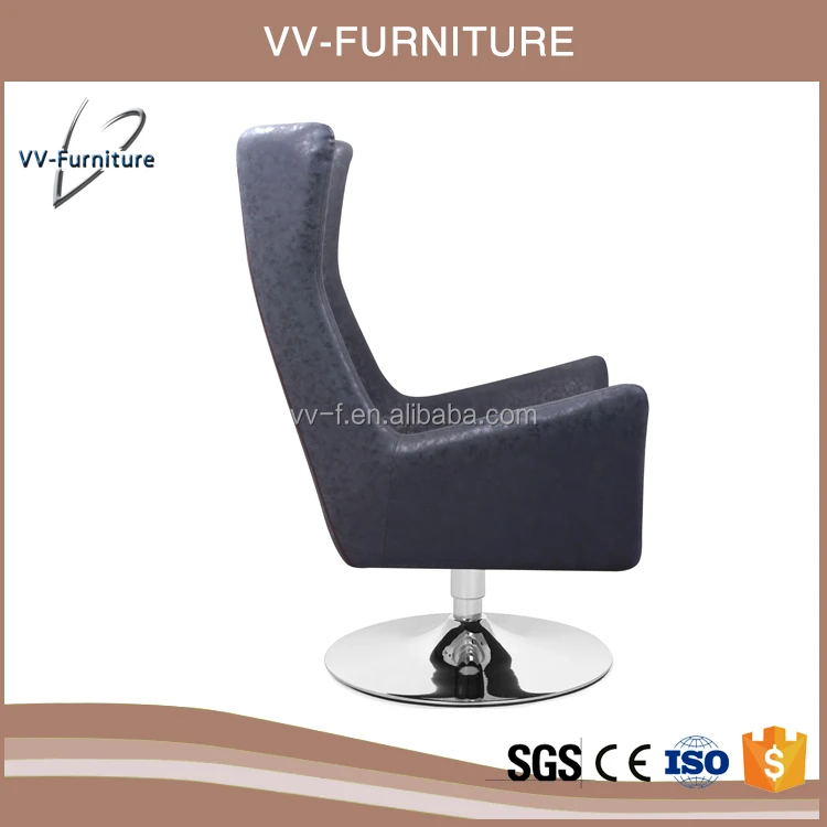 high fabric comfortable modern living room accent chair