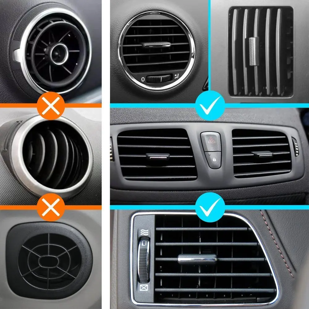 
6*N45 magnet car phone mount Air vent car phone holder with strong magnets 