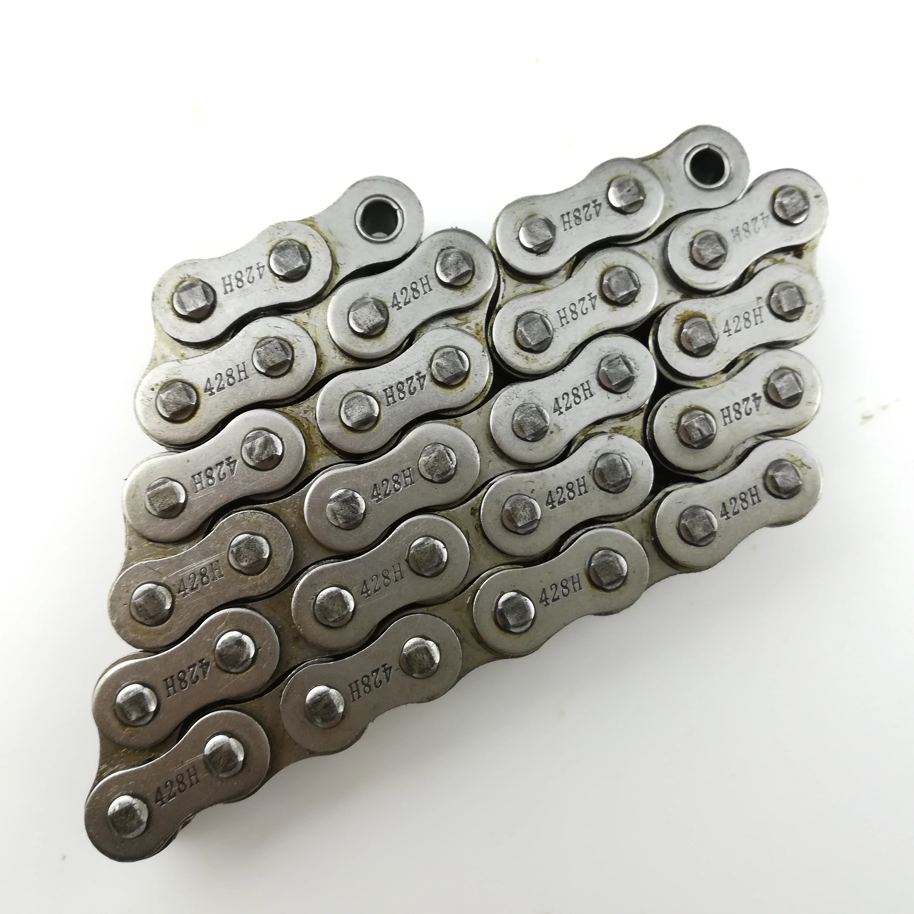 Cotterted type motorcycle key chain 428h chain