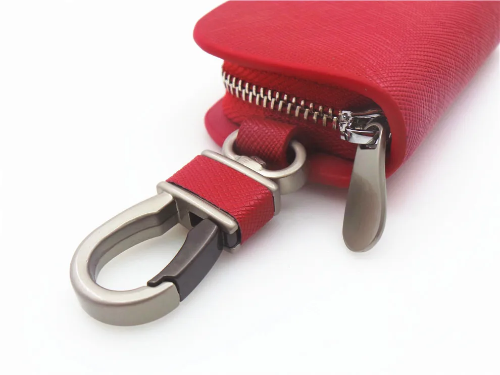 car key wallet fashion design leather auto key cover for Toyota Peugeot Volvo